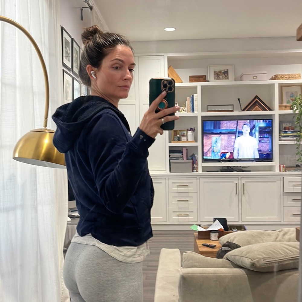 J crew vintage fleece hoodie - Picture 4 of 5